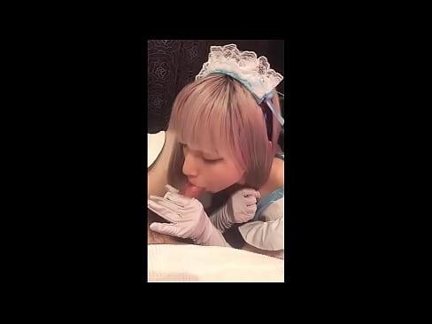 ❤️ Japanese Idol [mayuka], French maid costume, part 1, blowjob and jerk off with lotion Zolaula vk pa ife ☑